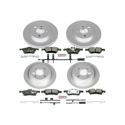 PowerStop Front & Rear Euro-Stop Brake Kit | Mini Cooper (07-08) (ESK6296)
