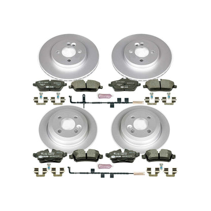 PowerStop Front & Rear Euro-Stop Brake Kit | Mini Cooper (07-10) (ESK6298)