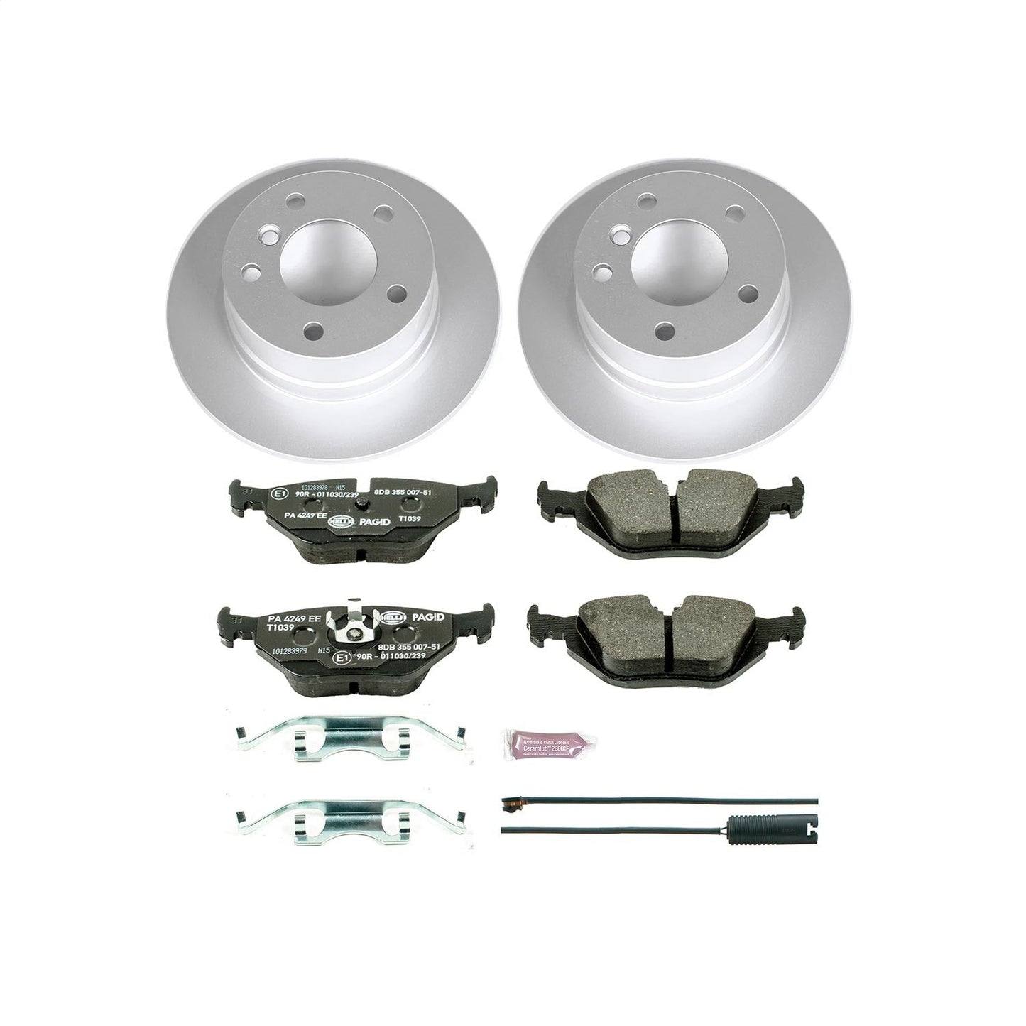 PowerStop Rear Euro-Stop Brake Kit | BMW Z3 (96-02) (ESK633)