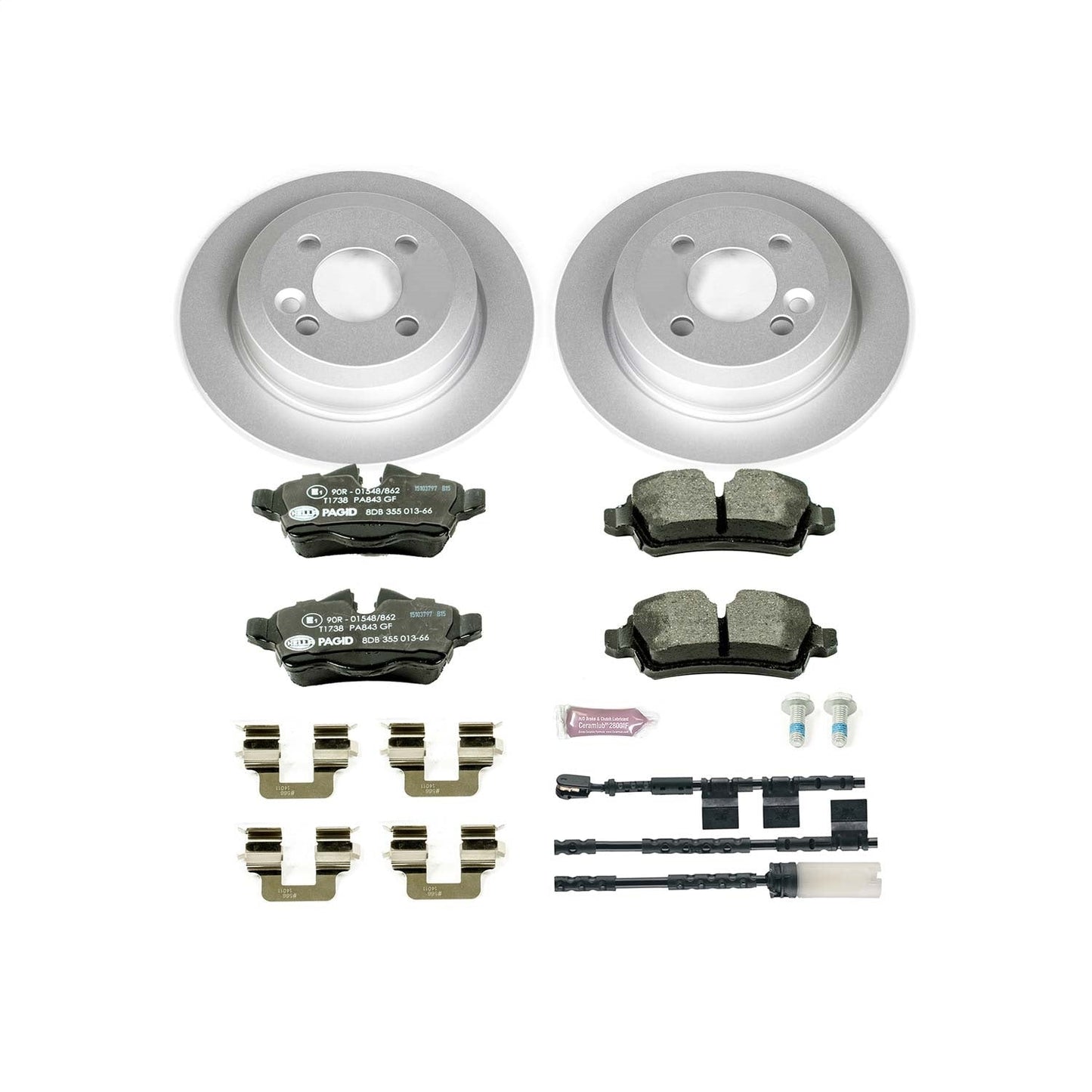 PowerStop Rear Euro-Stop Brake Kit | Mini Cooper (11-16) (ESK6331)