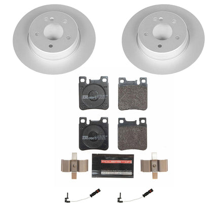 PowerStop Rear Euro-Stop Brake Kit | Mercedes-Benz E320 (98-03) (ESK6377)