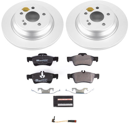 PowerStop Rear Euro-Stop Brake Kit | Mercedes-Benz S400 (10-13) (ESK6566)