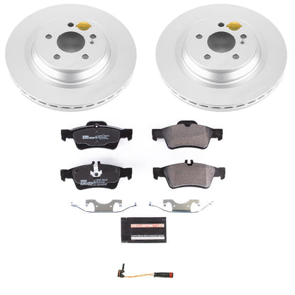 PowerStop Rear Euro-Stop Brake Kit | Mercedes-Benz CL550 (09-14) (ESK6568)