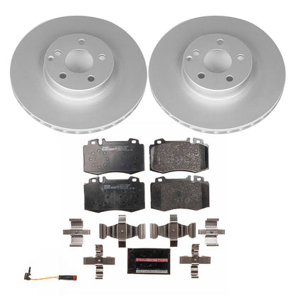 PowerStop Front Euro-Stop Brake Kit | Mercedes-Benz E550 (07-09) (ESK6599)
