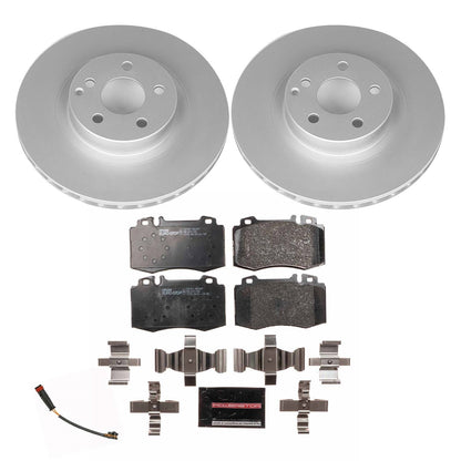 PowerStop Euro-Stop Front Brake Kit | Mercedes-Benz CLS550 (08-11) (ESK6601)