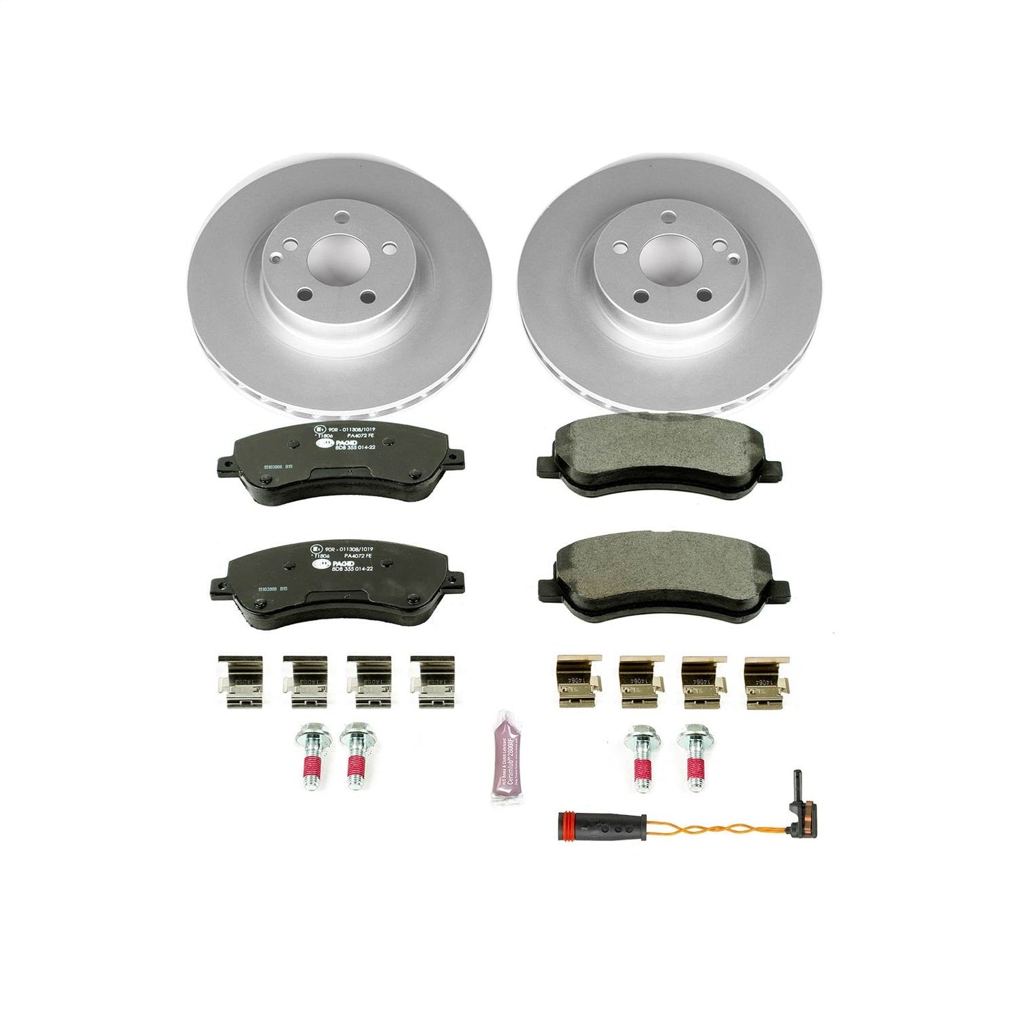 PowerStop Euro-Stop Front Brake Kit | Mercedes-Benz GLK250 (13-15) (ESK6603)
