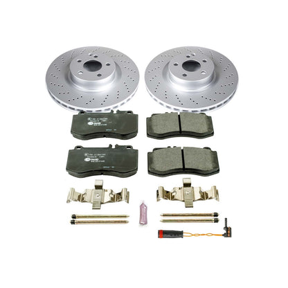 PowerStop Euro-Stop Front Brake Kit | Mercedes-Benz E350 (10-16) (ESK6640)