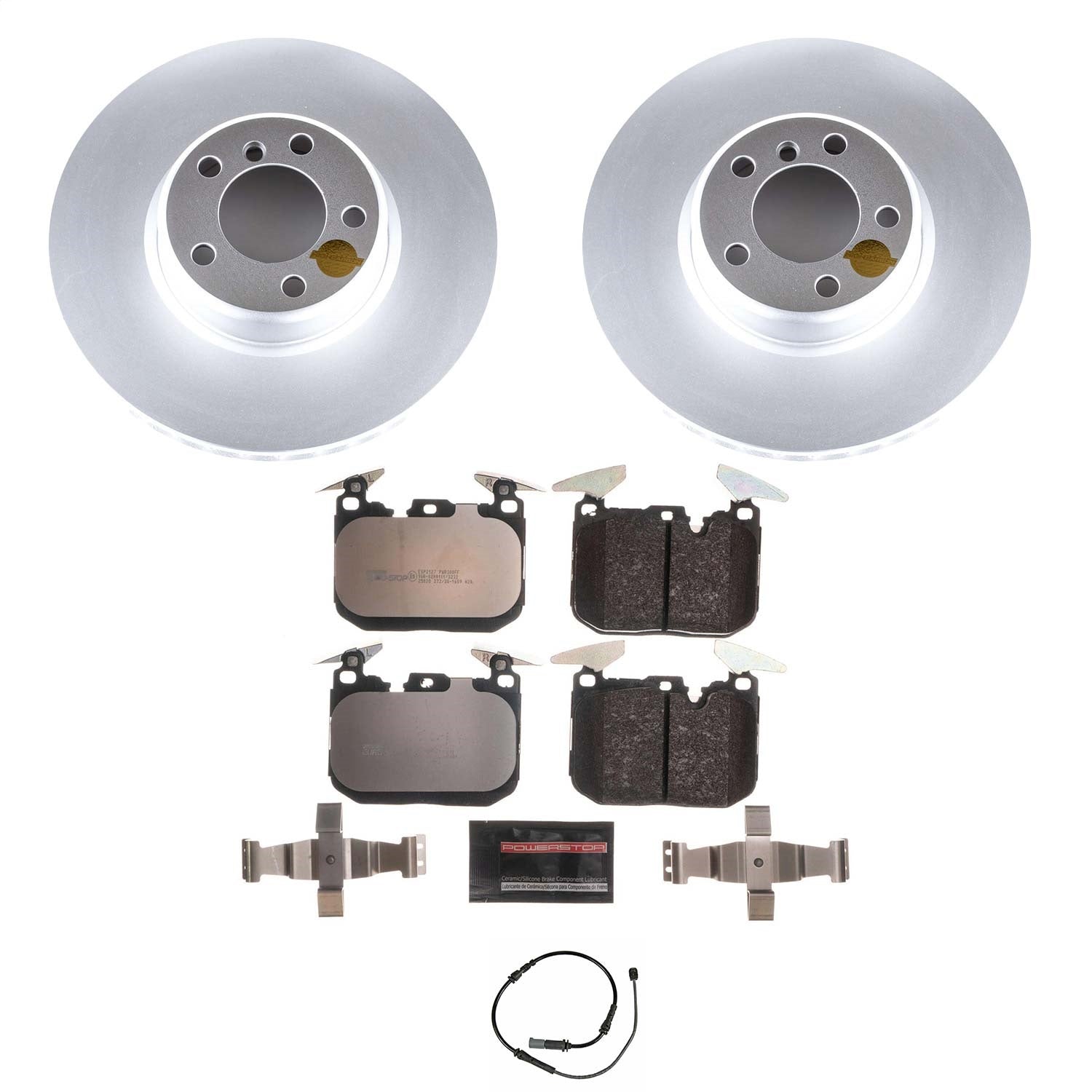 PowerStop Euro-Stop Front Brake Kit | BMW 228i (14-16) (ESK6653)