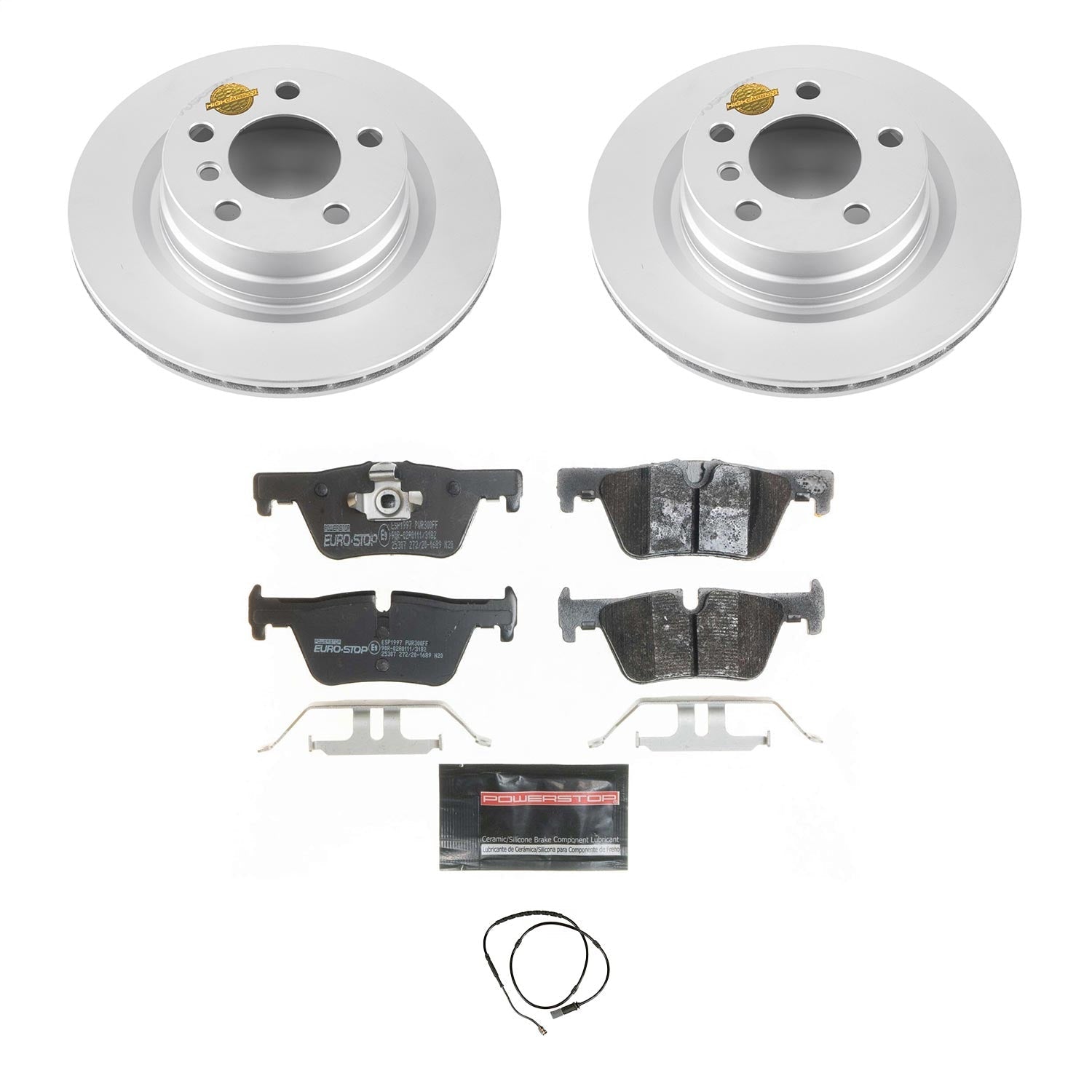 PowerStop Rear Euro-Stop Brake Kit | BMW 228i (14-16) (ESK6656)