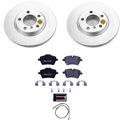 PowerStop Euro-Stop Front Brake Kit | Mini Cooper Countryman (11-16) (ESK6665)
