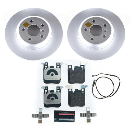 PowerStop Rear Euro-Stop Brake Kit | BMW 320i xDrive (16-18) (ESK6672)