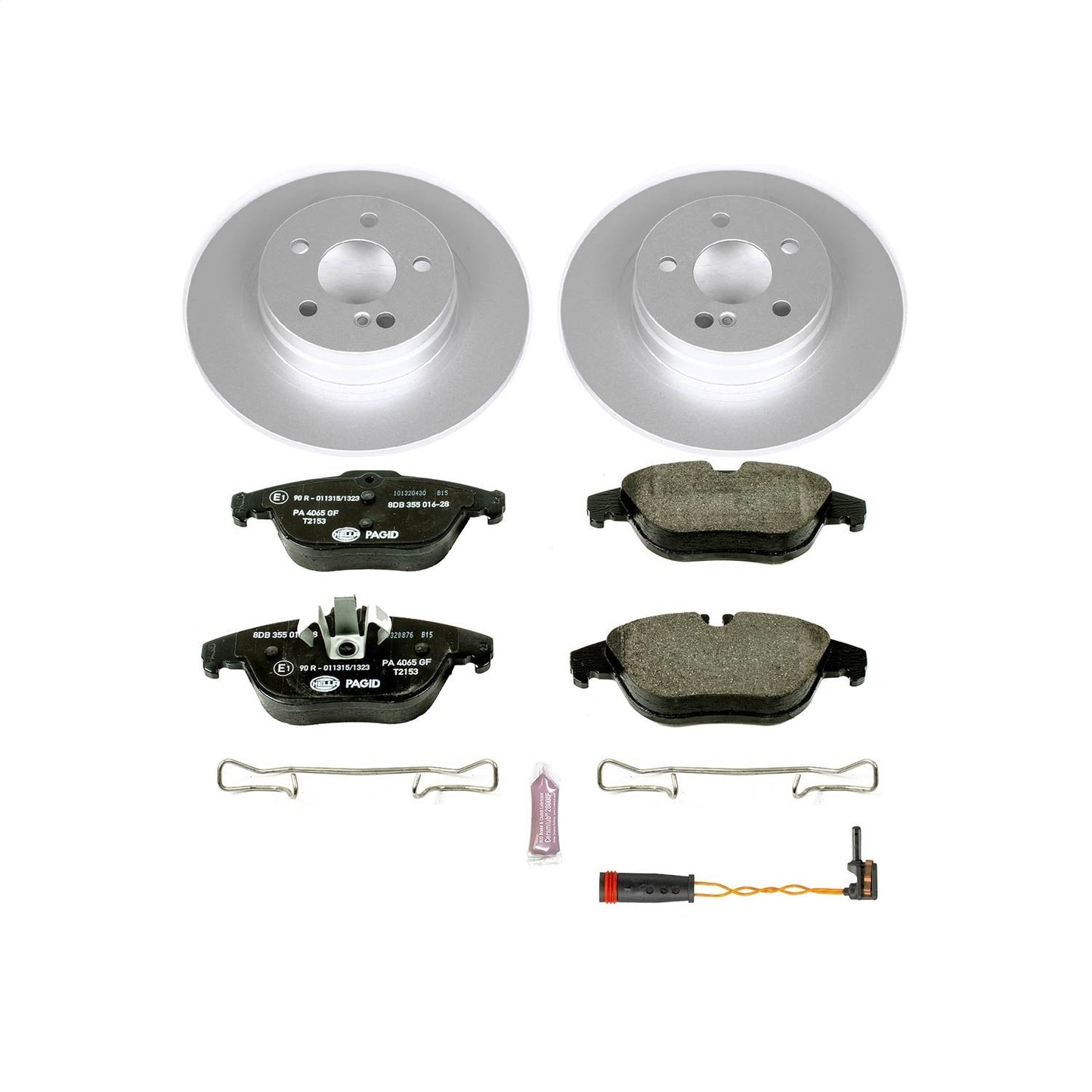 PowerStop Rear Euro-Stop Brake Kit | Mercedes-Benz GLK250 (13-15) (ESK6715)