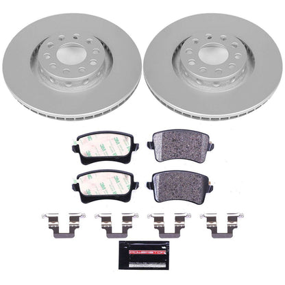 PowerStop Front Euro-Stop Brake Kit | Volkswagen Passat (02-04) (ESK6722)