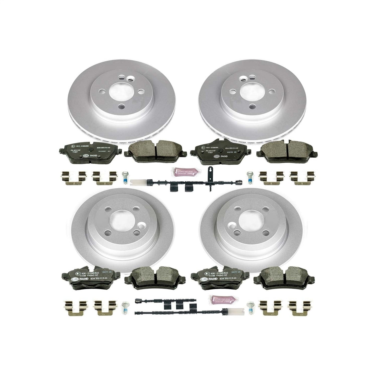 PowerStop Front & Rear Euro-Stop Brake Kit | Mini Cooper (11-16) (ESK6740)