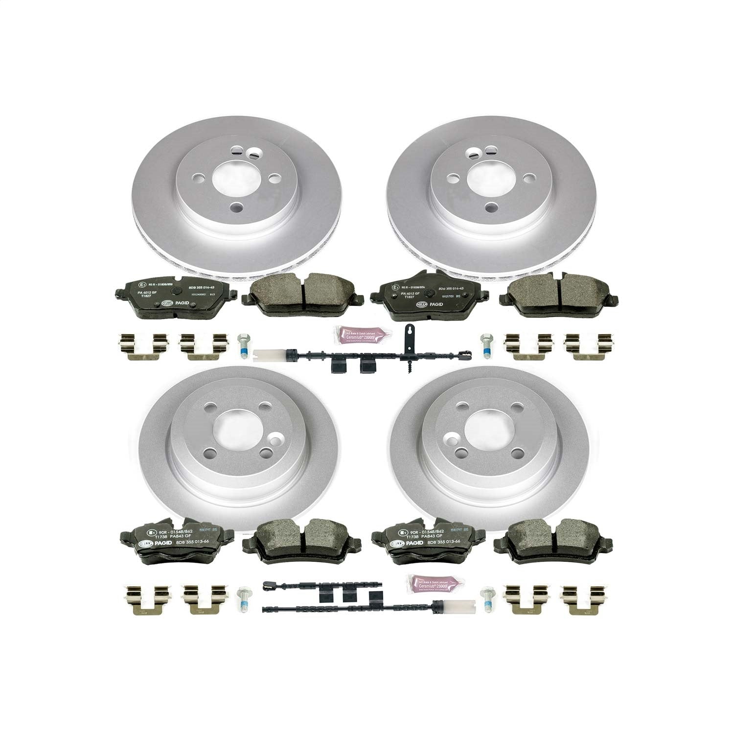 PowerStop Front & Rear Euro-Stop Brake Kit | Mini Cooper (11-16) (ESK6740)