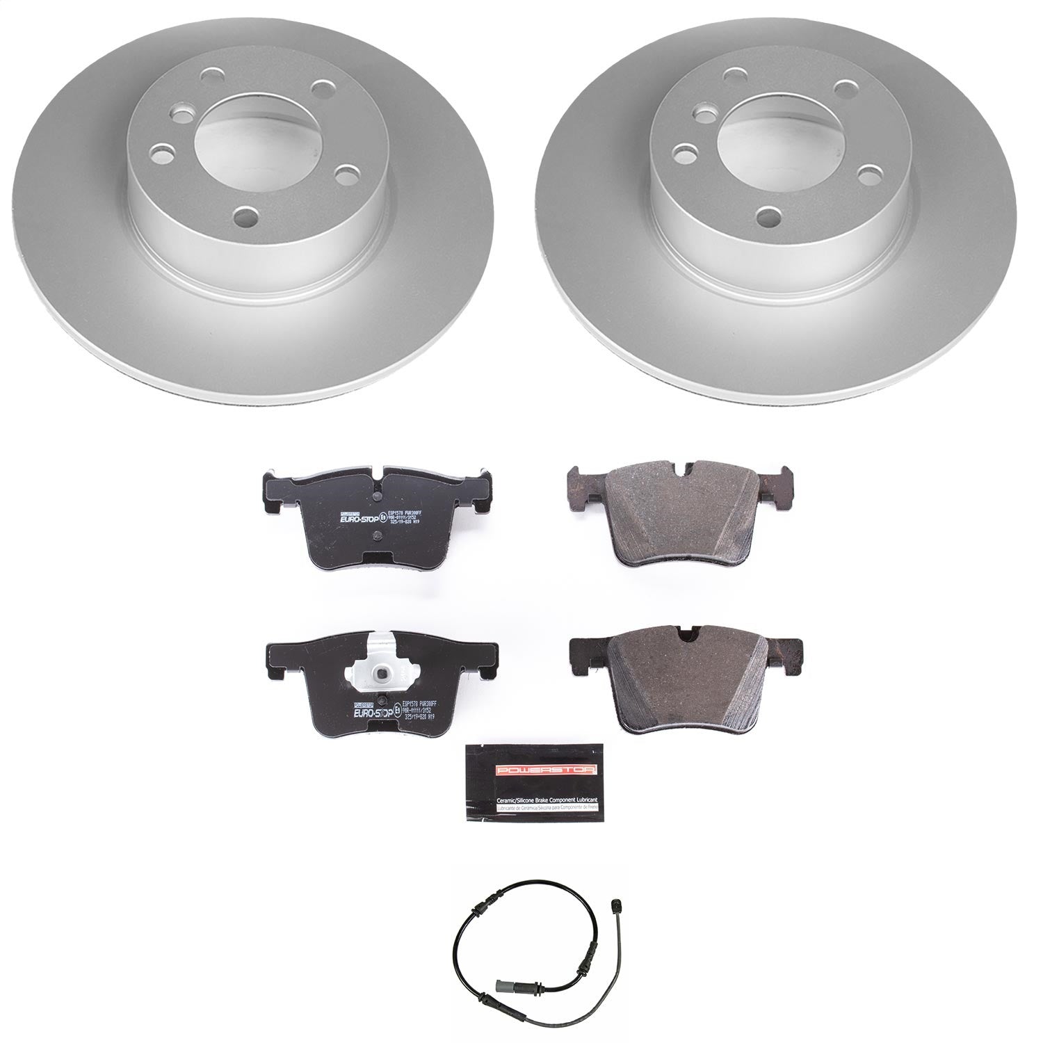 PowerStop Euro-Stop Front Brake Kit | BMW 228i (14-16) (ESK6743)
