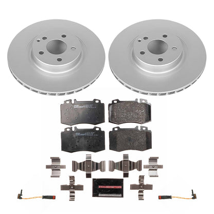 PowerStop Front Euro-Stop Brake Kit | Mercedes-Benz SL500 (03) (ESK6750)