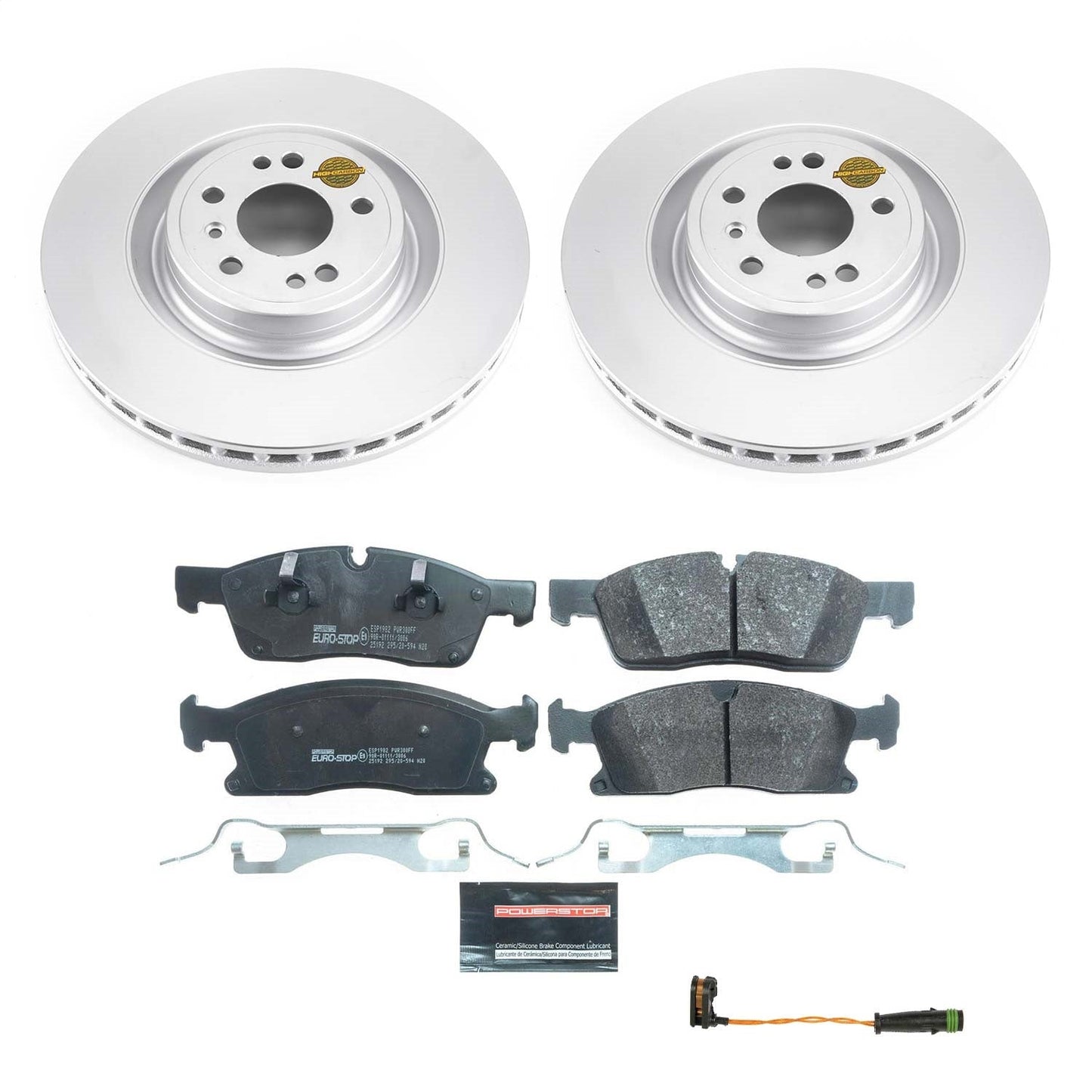 PowerStop Front Euro-Stop Brake Kit | Mercedes-Benz GLE300d (16) (ESK6883)