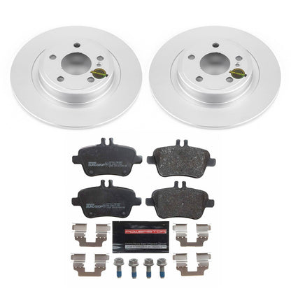 PowerStop Rear Euro-Stop Brake Kit | Mercedes-Benz SLC300 (18-19) (ESK6894)