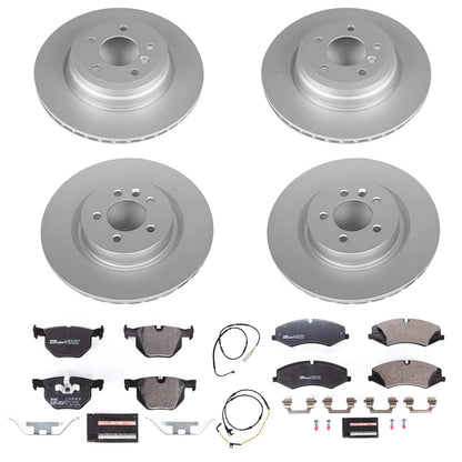 PowerStop Rear Euro-Stop Brake Kit | BMW X1 (13-15) (ESK7009)