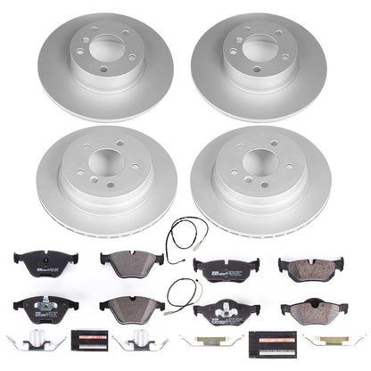 PowerStop Front & Rear Euro-Stop Brake Kit | BMW X1 (13-15) (ESK7025)