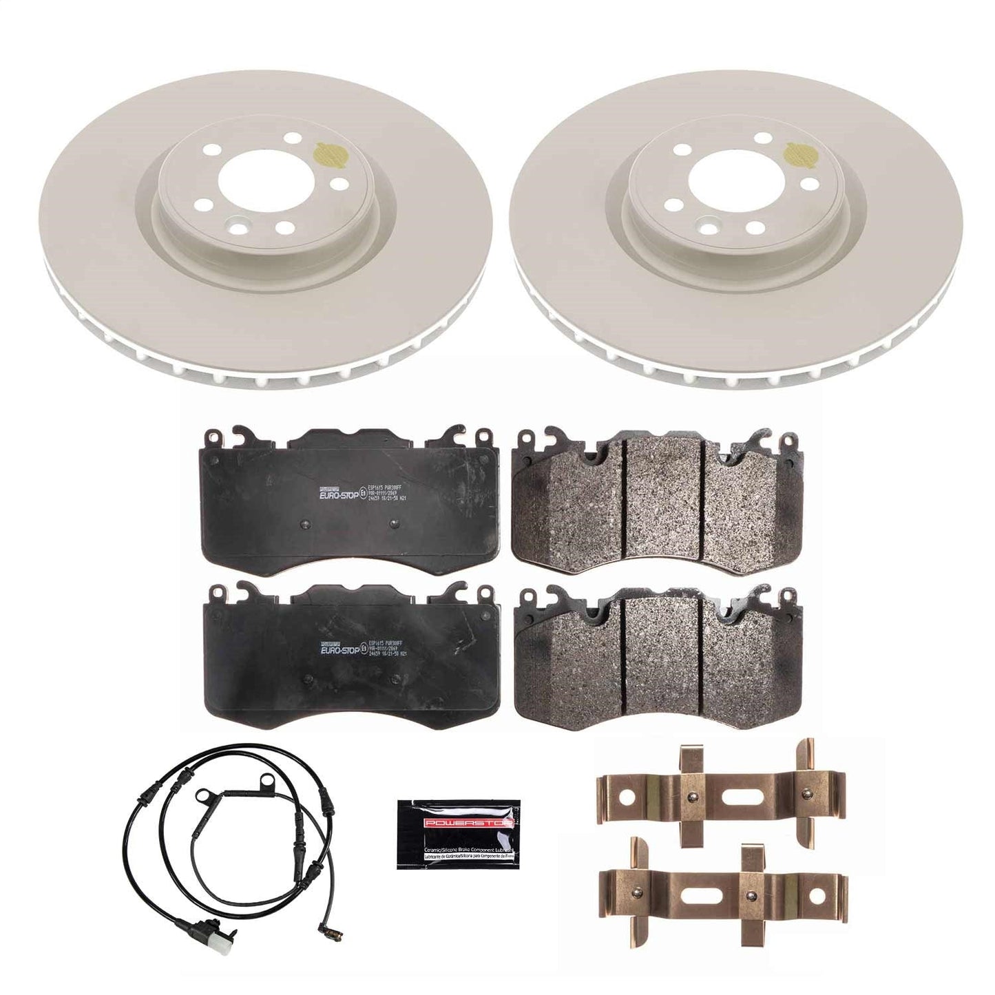PowerStop Eurostop Front Brake Kit | Land Rover Range Rover (13-18) (ESK7074)