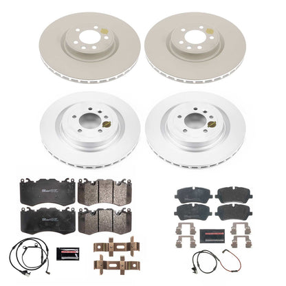 PowerStop Front and Rear Eurostop Brake Kit | Land Rover Range Rover Sport (14-17) (ESK7101)