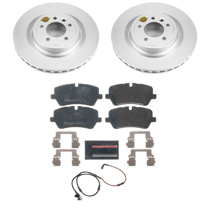 PowerStop Rear Euro-Stop Brake Kit | Land Rover Discovery (17) (ESK7174)