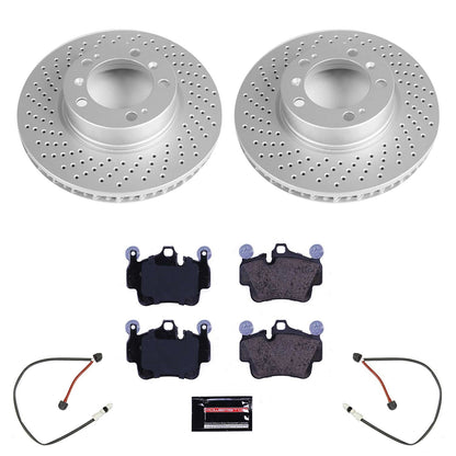 PowerStop Front Euro-Stop Brake Kit | Porsche 911 (06-08) (ESK7195)
