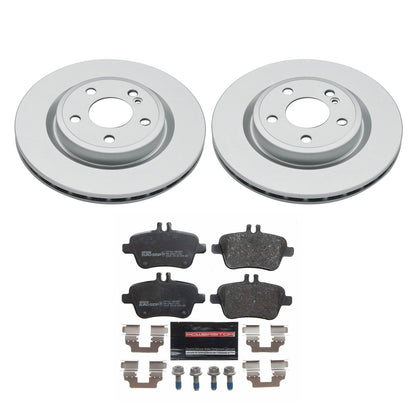 PowerStop Rear Euro-Stop Brake Kit | Mercedes-Benz CLA250 (14-19) (ESK7378)