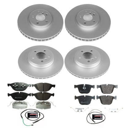 PowerStop Front & Rear Euro-Stop Brake Kit | BMW X5 (16-18) (ESK7432)