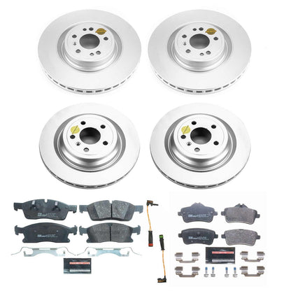 PowerStop Front & Rear Euro-Stop Brake Kit | Mercedes-Benz GLE300d (16-17) (ESK7437)