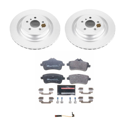 PowerStop Rear Euro-Stop Brake Kit | Mercedes-Benz GLS450 (17-19) (ESK7448)