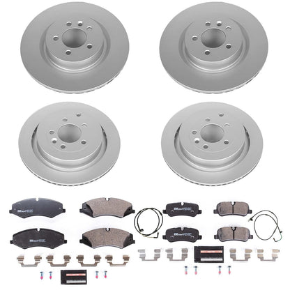 PowerStop Front & Rear Euro-Stop Brake Kit | Land Rover LR4 (11-16) (ESK7599)
