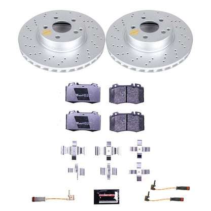 PowerStop Front Euro-Stop Brake Kit | Mercedes-Benz E500 (04-06) (ESK7770)