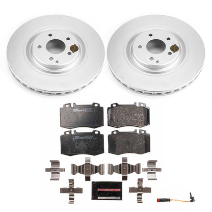PowerStop Front Euro-Stop Brake Kit | Mercedes-Benz CLK500 (03-06) (ESK7788)