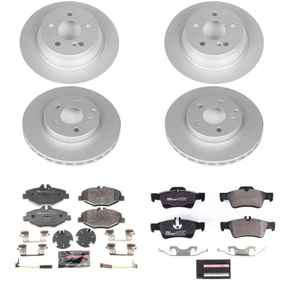PowerStop Front & Rear Euro-Stop Brake Kit | Mercedes-Benz E320 (04) (ESK7863)