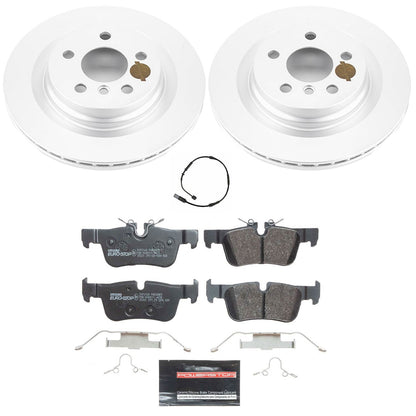 PowerStop Rear Euro-Stop Brake Kit | BMW X1 (16-20) (ESK7899)