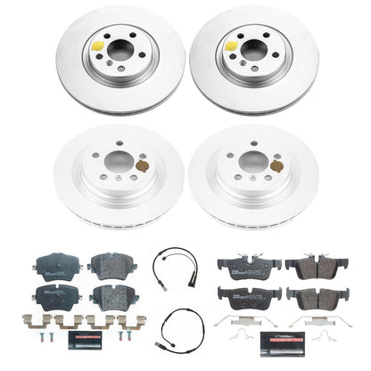 PowerStop Front & Rear Euro-Stop Brake Kit | BMW X1 (16-20) (ESK7916)