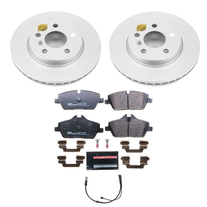PowerStop Front Euro-Stop Brake Kit | Mini Cooper (14-16) (ESK7977)