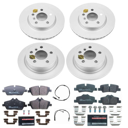 PowerStop Front & Rear Euro-Stop Brake Kit | Mini Cooper (14-19) (ESK7978)