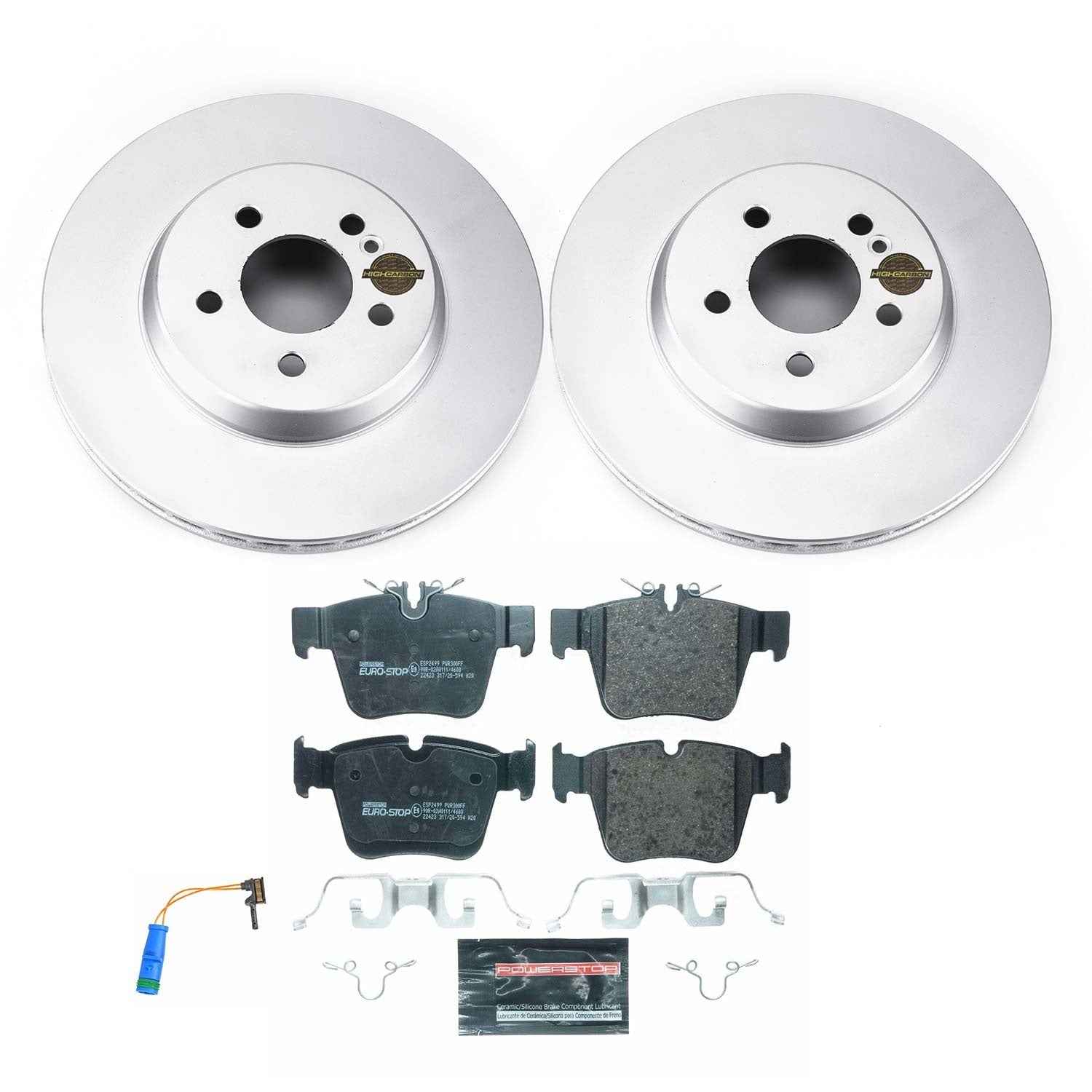 PowerStop Rear Eurostop Brake Kit | Mercedes-Benz C43 AMG (17-21) (ESK7990)