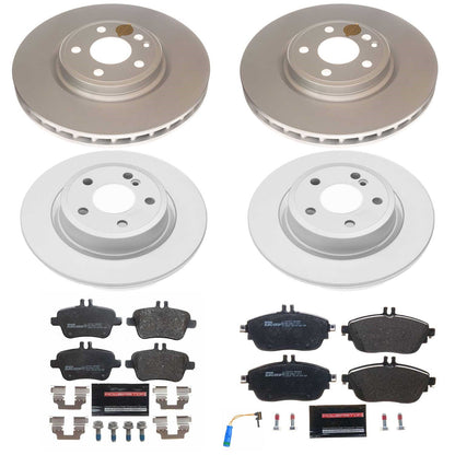 PowerStop Front & Rear Euro-Stop Brake Kit | Infiniti QX30 (17-19) (ESK8046)