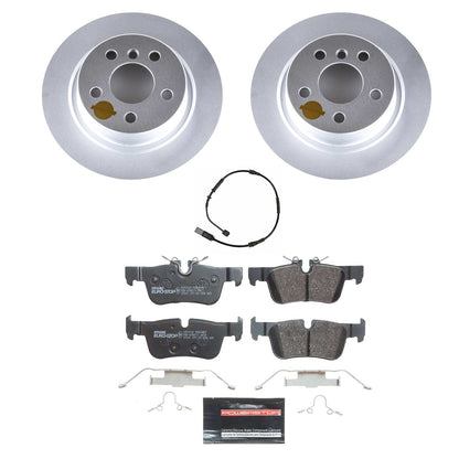 PowerStop Rear Euro-Stop Brake Kit | Mini Cooper Clubman (16-19) (ESK8111)