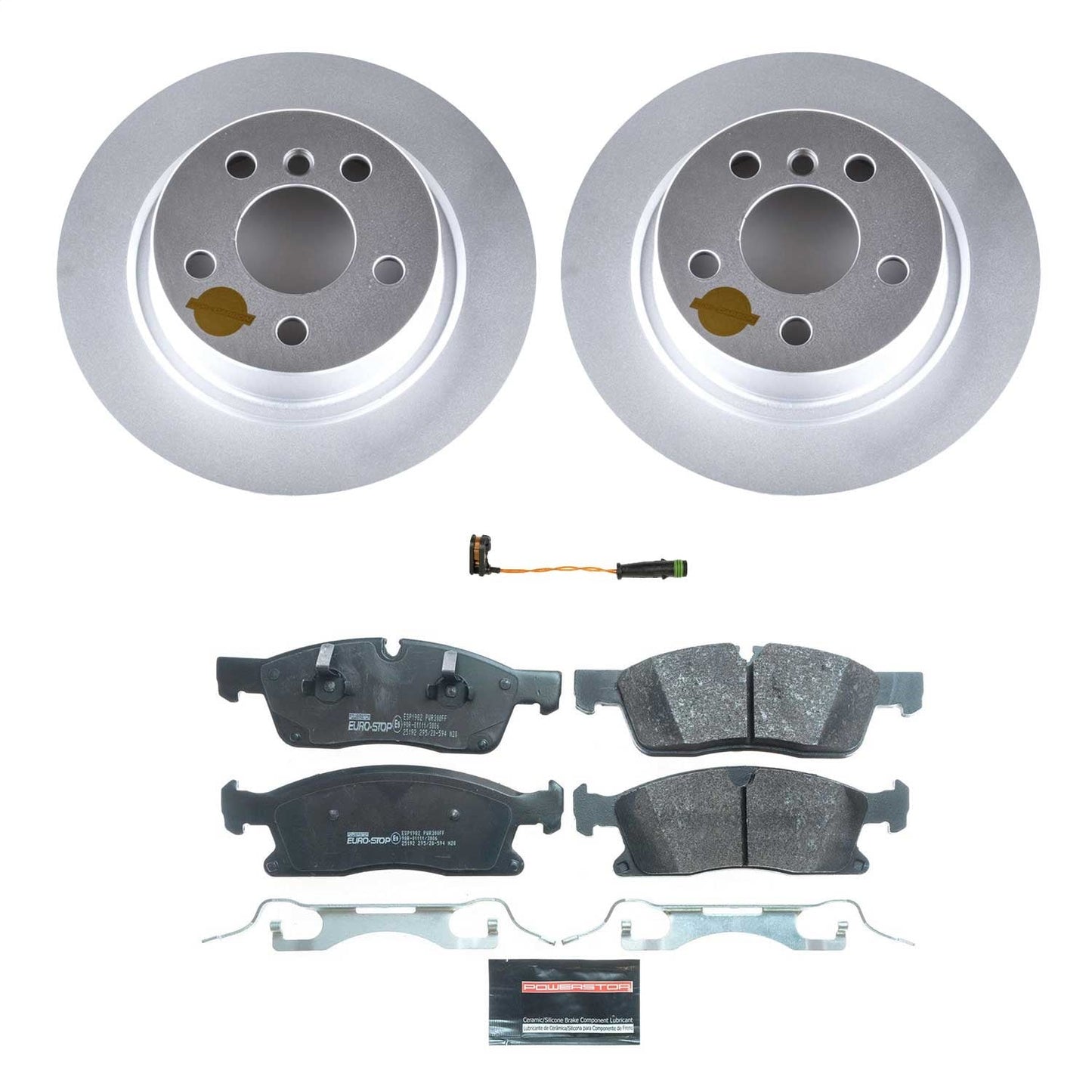 PowerStop Front Euro-Stop Brake Kit | Mercedes-Benz GLE350 (18) (ESK8114)
