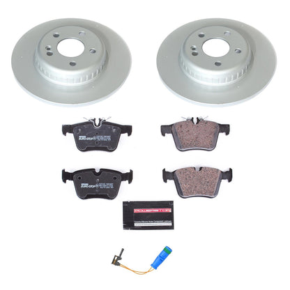 PowerStop Rear Euro-Stop Brake Kit | Mercedes-Benz C300 (17-18) (ESK8152)