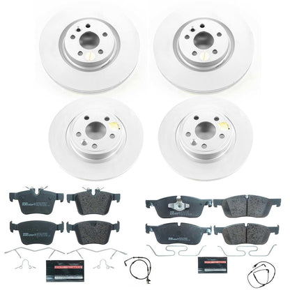 PowerStop Front & Rear Euro-Stop Brake Kit | Land Rover Discovery Sport (18-19) (ESK8198)