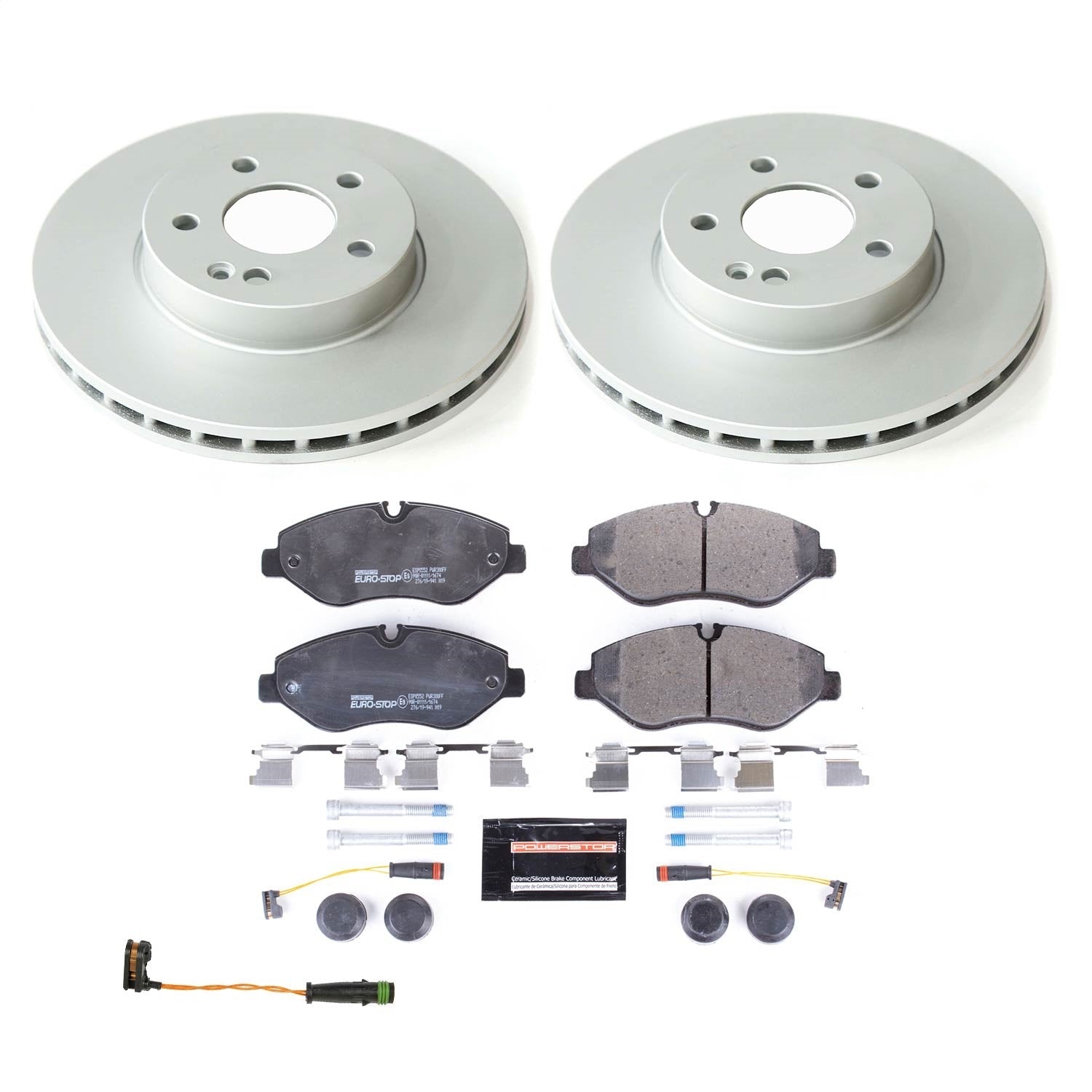 PowerStop Front Euro-Stop Brake Kit | Mercedes-Benz Metris (16-19) (ESK8219)