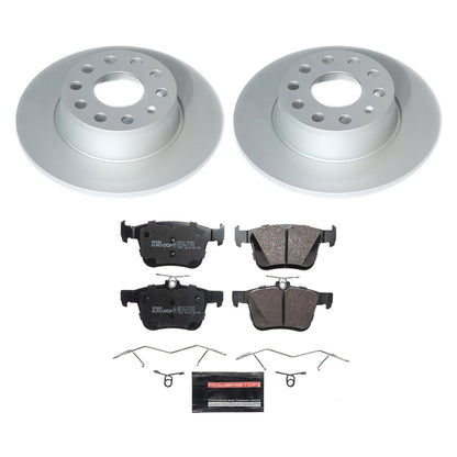 PowerStop Rear Eurostop Brake Kit | Volkswagen Jetta (19-21) (ESK8337)