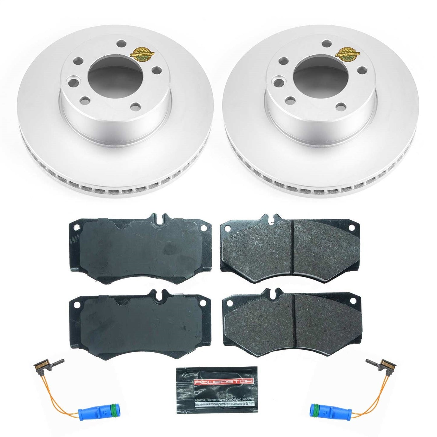 PowerStop Euro-Stop Front Brake Kit | Mercedes-Benz G550 (09-18) (ESK8422)